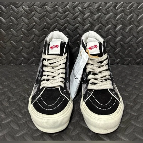 Vans Vault OG Sk8-Hi Reissue Bianca Chandon Black Grey Sneakers Womens Size 5 - Picture 3 of 6